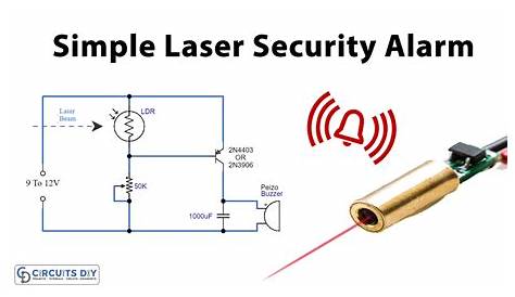 simple burglar alarm circuit diagram