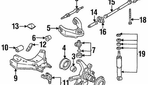 Suspension Components for 1991 Nissan D21 | Nissan OEM Parts Direct