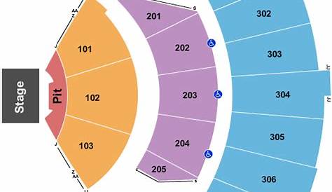 virginia beach amphitheater seating chart with seat numbers