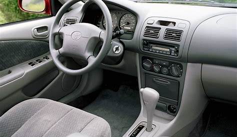 1999 toyota corolla interior