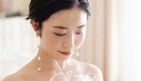 ショート ヘア 花嫁 髪型 のアレンジ Wedding Hairstyles Crown Jewelry Band Accessories