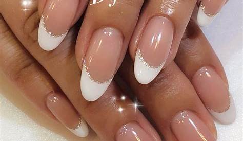 ネイル フレンチ 白 い斜め、クリアベースにい花、上品な～ Nail Designs Nails Beauty