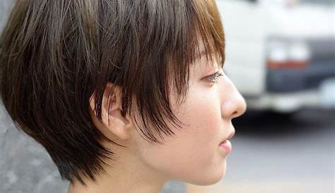 メンズ 髪型 ボブヘア アンニュイショート（HR117） ヘアカタログ・・ヘアスタイル モテ ヘアスタイリング