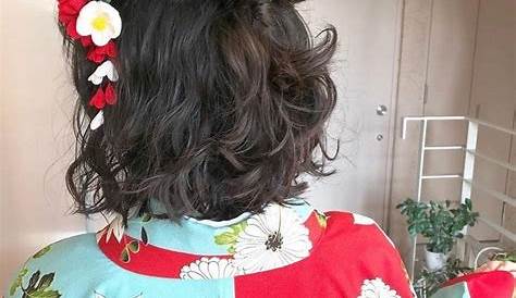 卒業ハカマ髪型ボブ 袴の髪型2018｜卒業式にぴったり♡ボブのレトロなヘアアレンジ20選