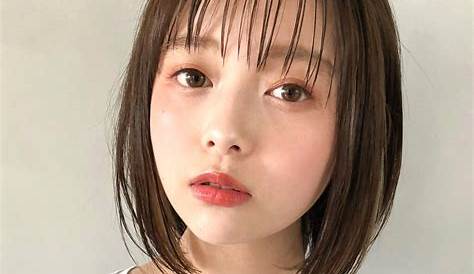 垢抜け る 髪型 ボブ をた印象にすスタイリング術。 スタイリング・ヘアカタログ・可愛いバランス・小顔前髪 SAKURA