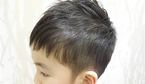 小学生 男子 髪型 ツーブロック 切り方 STYLE『の前下がりマッシュスタイル』 鳥取市の美容室ステラ『STELLA PREMIUM HAIR』