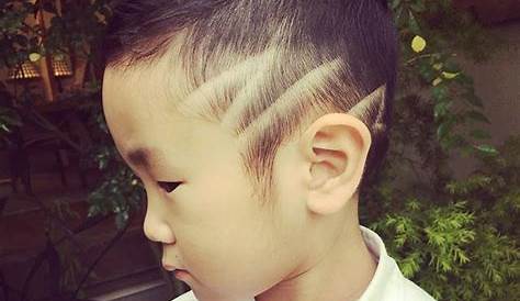 男の子 髪型 ライン アート ボード「 ヘア カット」のピン