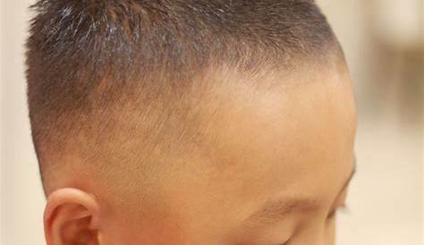 男の子 髪型 丸刈り Udhyu 子供 アシンメトリー