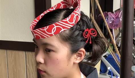 神輿 髪型 ショートヘア お祭りヘアセット💓 モヒカン 編み込みアップ ヘアアレンジ 祭り ヘアアレンジ 祭り