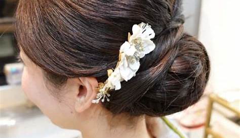 和装ウェディングに似合う髪型特集！ marry[マリー] Wedding Tiara Hairstyles, Bridal Hairdo