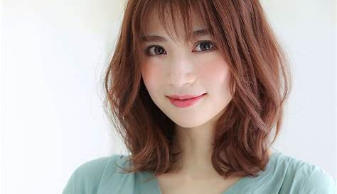 美容院でのミディアムヘアスタイル頻度 小顔 髪型 ミディアム Kamigatahair