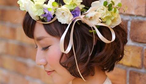 花冠 髪型 ボブ 384 Likes 6 Comments WEDDING Planning Designer takigawa tsg