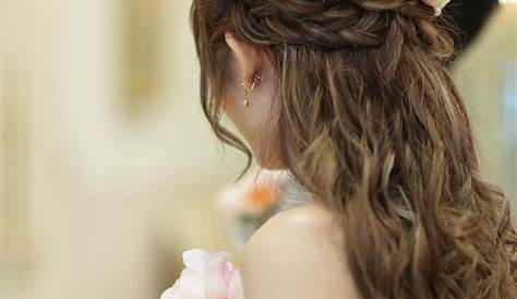 花嫁 髪型 ロング 【2021年最新版】ウエディングドレスに似合う 総まとめ｜ゼクシィ Wedding Hair And Makeup Bridal