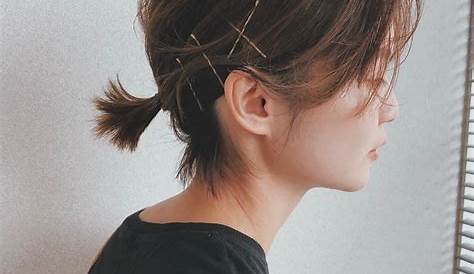 髪型 ショート 結ぶ 【ヘアアクセ特集】のヘアアクセを使った15選【HAIR】