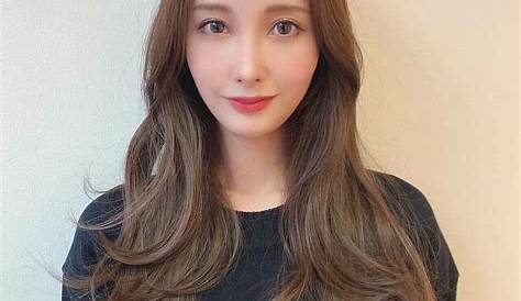 髪型 前髪 なし ロング で魅せる美人ヘアスタイルで女っぷり上昇！ HAIR