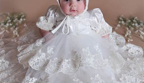 0-3 Month Baptism Dress