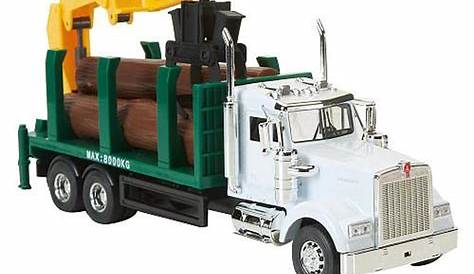 132 scale replica of Mack log trailer truck is made for collectors and