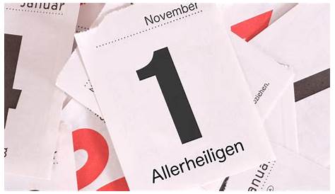 Feiertage November in 2024