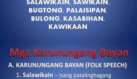 karunungang bayan halimbawa - philippin news collections