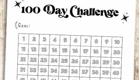 100 Day Envelope Challenge Printable Printable World Holiday