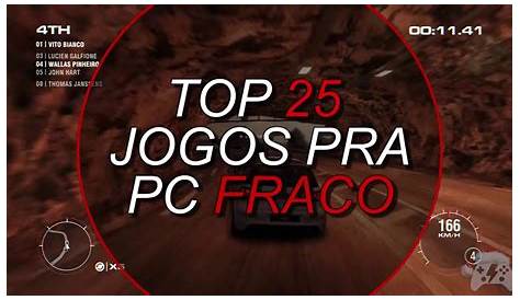 TOP Os 25 Melhores jogos para PC FRACO I 2 GB RAM ( jogos leves para pc
