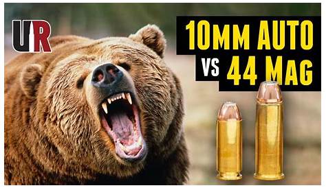 10mm Vs 45 Acp Bear . ACP Battle Of The Big Bore Bullets