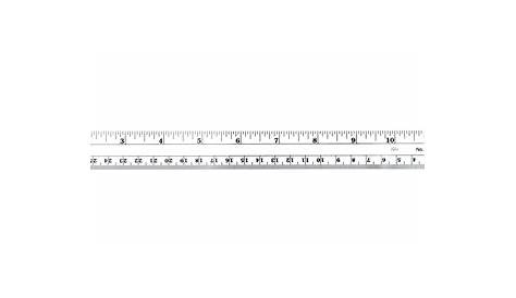 Ruler Microsoft Word Image Accurate Printable Printable Ruler Actual Size