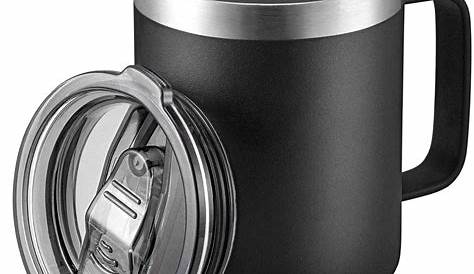 12 Oz Stainless Steel Travel Mug Insulated Coffee For Coffee Tea