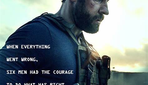 13 Hours Movie Poster The Secret Soldiers Of Benghazi