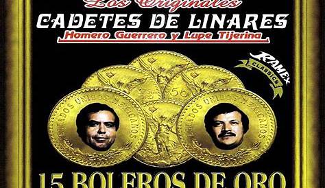 Cd Los Cadetes De Linares 15 Boleros De Oro - Mandato Divino - $ 1,500.