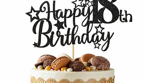 Cake Ideas For 18Th Birthday : 18th Birthday Cake High Resolution Stock