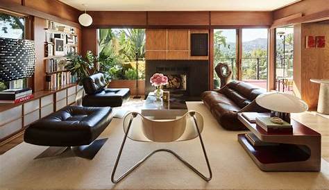 1970s interior design done superbly in this 1977 time capsule house