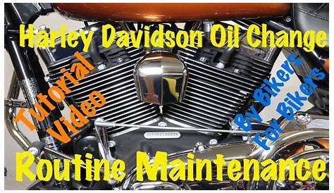 1995 Harley Davidson Electra Glide Oil Change