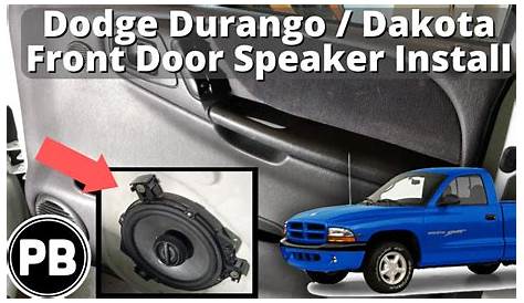 Dodge Durango 19982001 Factory Speaker Replacement Harmony (2) R65