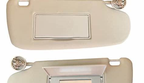 Sun Visor For Dodge Ram 1500 2500 3500 20022009 Left + Right Beige Set