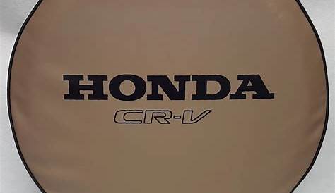 For Honda CRV Special PVC Leather Spare Tire Cover Black 16