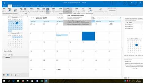 Kalender mit MS Outlook synchronisieren