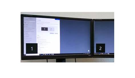 Wie können Sie 2 Bildschirme einrichten?