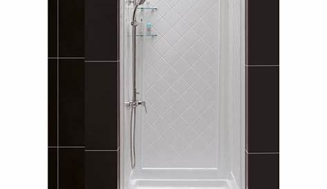 Utile 32-Inch x 48-Inch Alcove Shower Stall in Stone Sahara | Corner