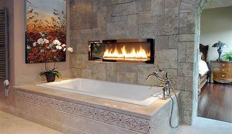 2 Sided Fireplace Ideas For Bedroom & Bathrooms 10 Double To Make
