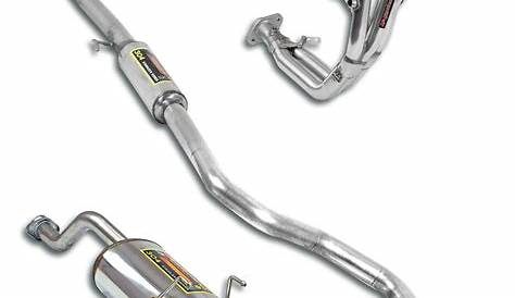 MAGNAFLOW STREET SERIES STAINLESS STEEL CATBACK EXHAUST SYSTEM FOR