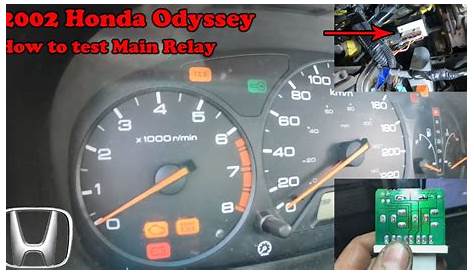 2002 Honda Odyssey Fuel Pump Relay Location