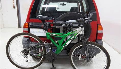 Spare tire mount bike rack honda crv