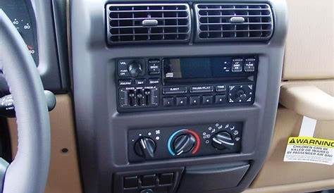 Jeep Wrangler 2002 2003 2004 2005 2006 Factory Stereo CD Radio