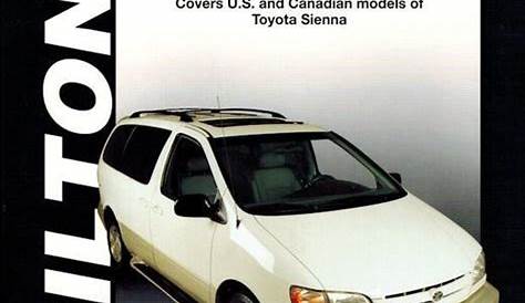 2005 Toyota Sienna Owners Manual