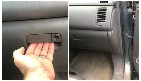 Genuine Honda Pilot Glove Compartment Box Lock Assembly Gray OEM