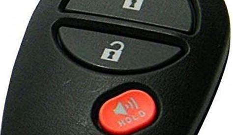 1X For 20002008 Toyota Tundra Keyless Entry Remote Control Car Key Fob