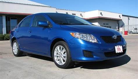 2009 Toyota Corolla S Blue Book Value