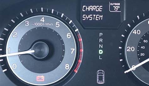 2011 Honda Odyssey Check Charge System