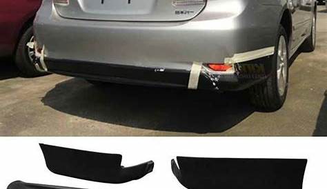 20112013 Painted Toyota Corolla Rear Bumper Cover Paint N Ship